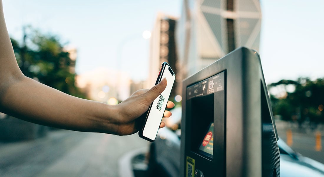 unattended payment for parking