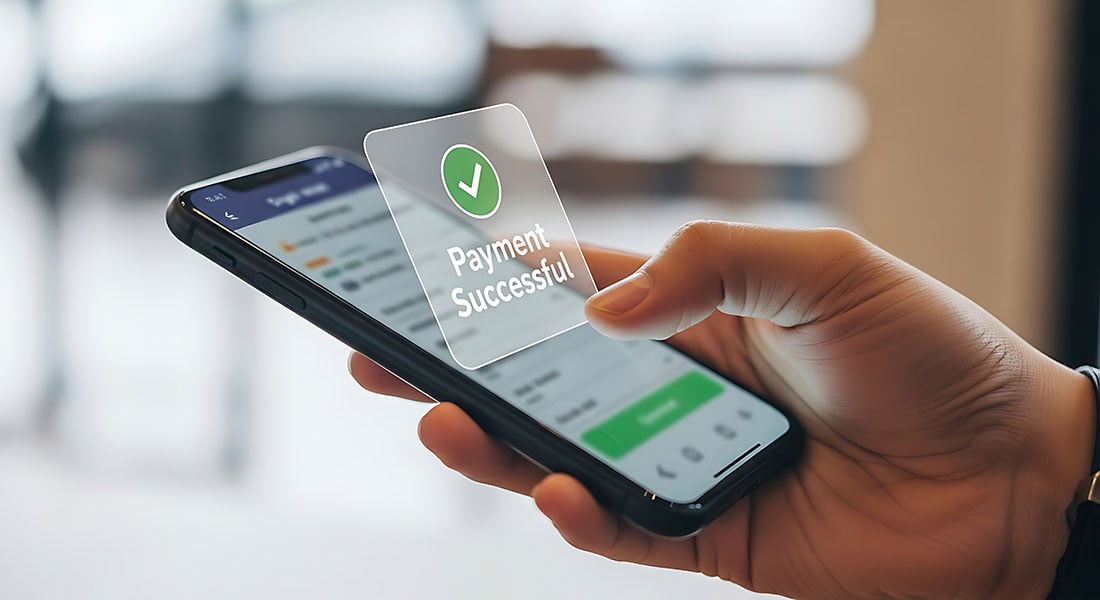 mobile payment successful