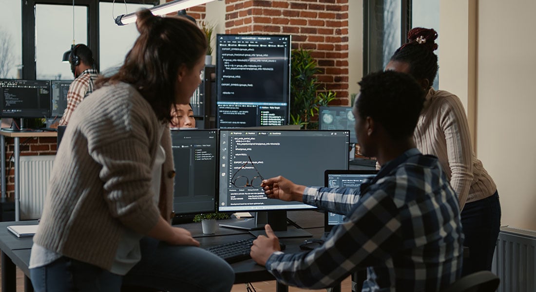 team of software engineers